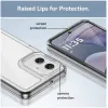 Coque arrière Phonesta Acrylic Hybrid pour Motorola Moto G55 - Transparent 6