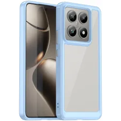 Coque arrière Phonesta Acrylic Hybrid pour Xiaomi 14T/14T Pro - Bleu