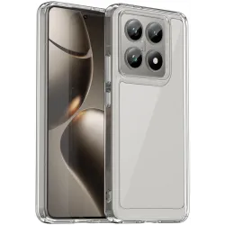 Coque arrière Phonesta Acrylic Hybrid pour Xiaomi 14T/14T Pro - Transparent