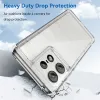 Coque arrière Phonesta Acrylic Hybrid pour Motorola Edge 50 Pro - Transparent 3