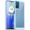Coque arrière Phonesta Acrylic Hybrid pour Motorola Moto G04 / G04s / G24 / G24 Power / E14 - Bleu