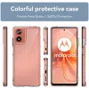 Coque arrière Phonesta Acrylic Hybrid pour Motorola Moto G04 / G04s / G24 / G24 Power / E14 - Transparent 8