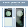 Coque arrière Phonesta Acrylic Hybrid pour Samsung Galaxy Z Flip 7 FE / Z Flip 6 - Bleu 8
