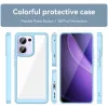 Coque arrière Phonesta Acrylic Hybrid pour Oppo Reno13 F 4G/5G / Reno13 FS 5G - Bleu 8