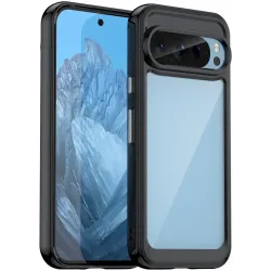 Coque arrière Phonesta Acrylic Hybrid pour Google Pixel 9 / 9 Pro - Noir