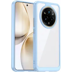 Coque arrière Phonesta Acrylic Hybrid pour Realme 14 Pro Plus - Bleu