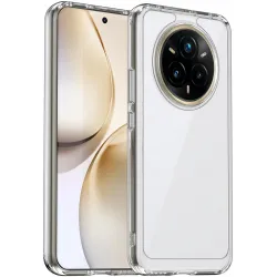 Coque arrière Phonesta Acrylic Hybrid pour Realme 14 Pro Plus - Transparent