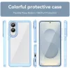 Coque arrière Phonesta Acrylic Hybrid pour Samsung Galaxy S25 Edge - Bleu 3