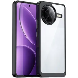Coque arrière Phonesta Acrylic Hybrid pour Xiaomi Poco F7 Ultra - Noir