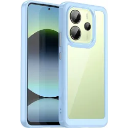 Coque arrière Phonesta Acrylic Hybrid pour Xiaomi Redmi Note 14 4G 164.8mm - Bleu