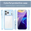 Coque arrière Phonesta Acrylic Hybrid pour Apple iPhone 17 Pro Max - Bleu 1