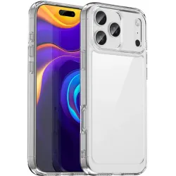 Coque arrière Phonesta Acrylic Hybrid pour Apple iPhone 17 Pro Max - Transparent