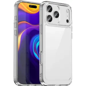 Coque arrière Phonesta Acrylic Hybrid pour Apple iPhone 17 Pro Max - Transparent