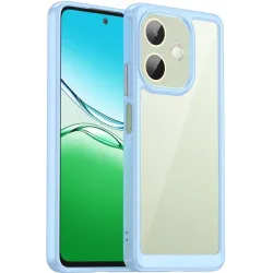 Coque arrière Phonesta Acrylic Hybrid pour Oppo A5 Pro - Bleu