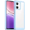 Coque arrière Phonesta Acrylic Hybrid pour Oppo A5x - Bleu