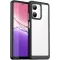 Coque arrière Phonesta Acrylic Hybrid pour Oppo A5x - Noir
