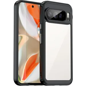 Coque arrière Phonesta Acrylic Hybrid pour Google Pixel 10 Pro XL - Noir