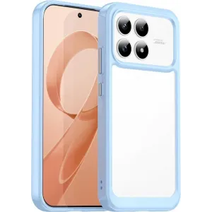 Coque arrière Phonesta Acrylic Hybrid pour Xiaomi Poco F8 Pro - Bleu