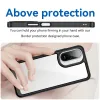 Coque arrière Phonesta Acrylic Hybrid pour Xiaomi Redmi A7 Pro - Noir 3