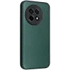 Coque portefeuille Phonesta Carbon Fiber Skin pour OnePlus 13R - Vert foncé 9