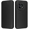 Coque portefeuille Phonesta Carbon Fiber Skin pour OnePlus 13R - Noir