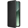 Coque portefeuille Phonesta Carbon Fiber Skin pour Xiaomi 15 - Noir 5