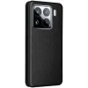 Coque portefeuille Phonesta Carbon Fiber Skin pour Xiaomi 15 - Noir 6
