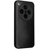 Coque portefeuille Phonesta Carbon Fiber Skin pour Oppo Find X8 Pro - Noir 9