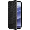 Coque portefeuille Phonesta Carbon Fiber Skin pour Xiaomi Redmi Note 14 Pro 4G - Noir 6