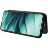 Coque portefeuille Phonesta Carbon Fiber Skin pour Xiaomi Redmi Note 14 4G - Noir 5
