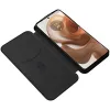 Coque portefeuille Phonesta Carbon Fiber Skin pour Motorola Edge 50 Ultra - Noir 2