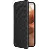 Coque portefeuille Phonesta Carbon Fiber Skin pour Motorola Edge 50 Ultra - Noir 7
