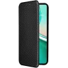 Coque portefeuille Phonesta Carbon Fiber Skin pour Asus Zenfone 12 Ultra - Noir 2