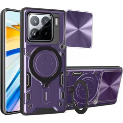 Coque arrière Phonesta CamLock pour Xiaomi 15 - Violet