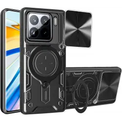 Coque arrière Phonesta CamLock pour Xiaomi 15 - Noir