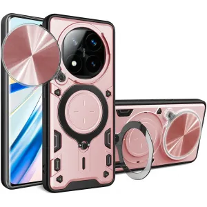 Coque arrière Phonesta CamLock pour Xiaomi Redmi Note 14 Pro Plus - Or rose