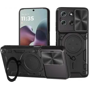 Coque arrière Phonesta CamLock pour Motorola Moto G56 - Noir