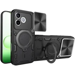 Coque arrière Phonesta CamLock pour HONOR 600 Lite - Noir