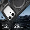 Coque arrière Phonesta CamLock pour HONOR 600/600 Pro - Violet 6