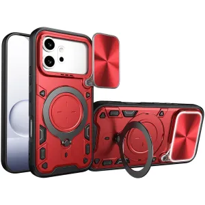 Coque arrière Phonesta CamLock pour HONOR 600/600 Pro - Rouge