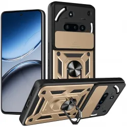 Coque arrière Phonesta CamShield pour Nothing Phone (3a) - Or
