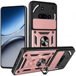Coque arrière Phonesta CamShield pour Nothing Phone (3a) - Or rose