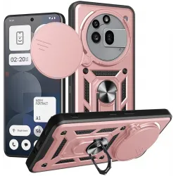 Coque arrière Phonesta CamShield pour Nothing Phone (3a) Pro - Or rose