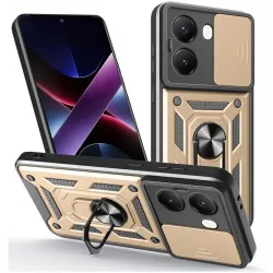 Coque arrière Phonesta CamShield pour Xiaomi Poco X7 Pro - Or