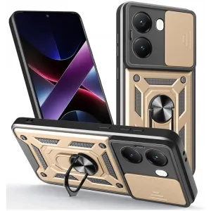 Coque arrière Phonesta CamShield pour Xiaomi Poco X7 Pro - Or