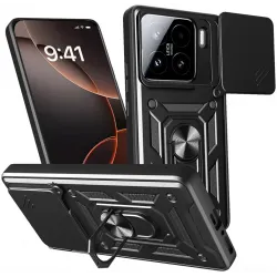 Coque arrière Phonesta CamShield pour Xiaomi 15 - Noir