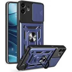 Coque arrière Phonesta CamShield pour Nothing CMF Phone 1 - Bleu