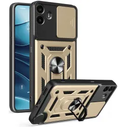 Coque arrière Phonesta CamShield pour Nothing CMF Phone 1 - Or