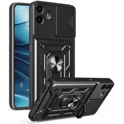Coque arrière Phonesta CamShield pour Nothing CMF Phone 1 - Noir