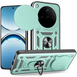 Coque arrière Phonesta CamShield pour Oppo Find X8 Pro - Vert